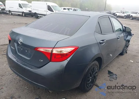 2017 Toyota Corolla Le из США, поврежденный, VIN 2T1BURHE3HC854726